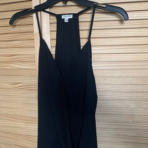 Black sleeveless shirt